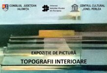 Vernisaj la Slobozia: pictorul Constantin Tanislav vernisează expoziția „TOPOGRAFII INTERIOARE” la Centrul Cultural „Ionel Perlea” din Slobozia